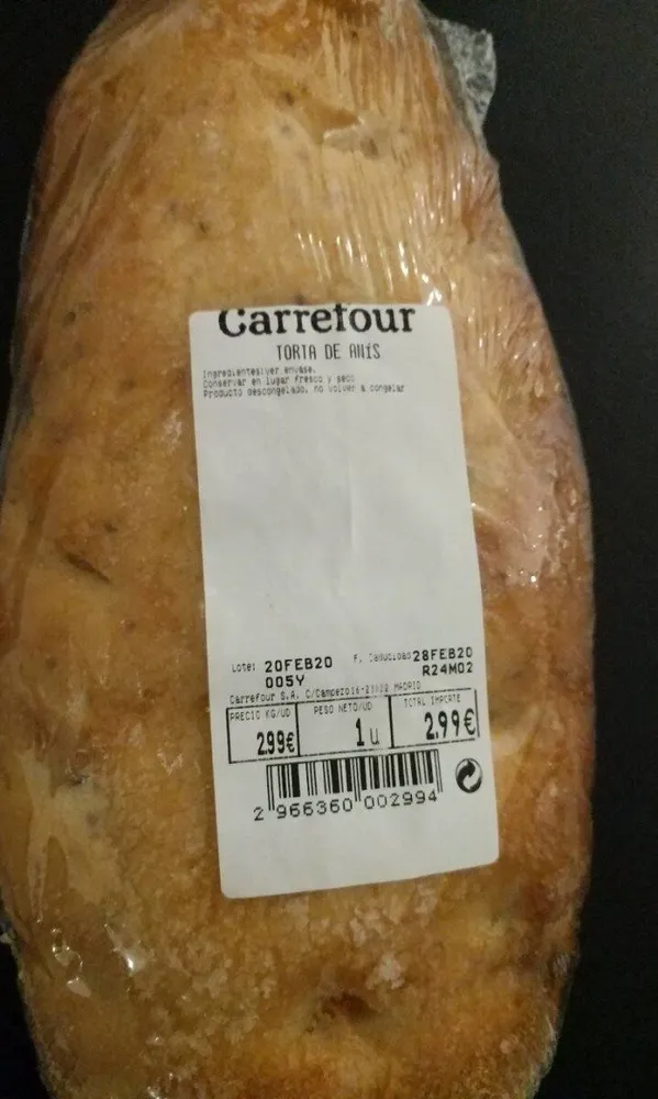 Torta de anís