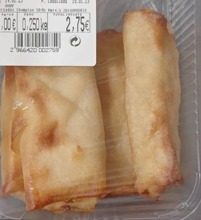 Rollitos primavera carrefour