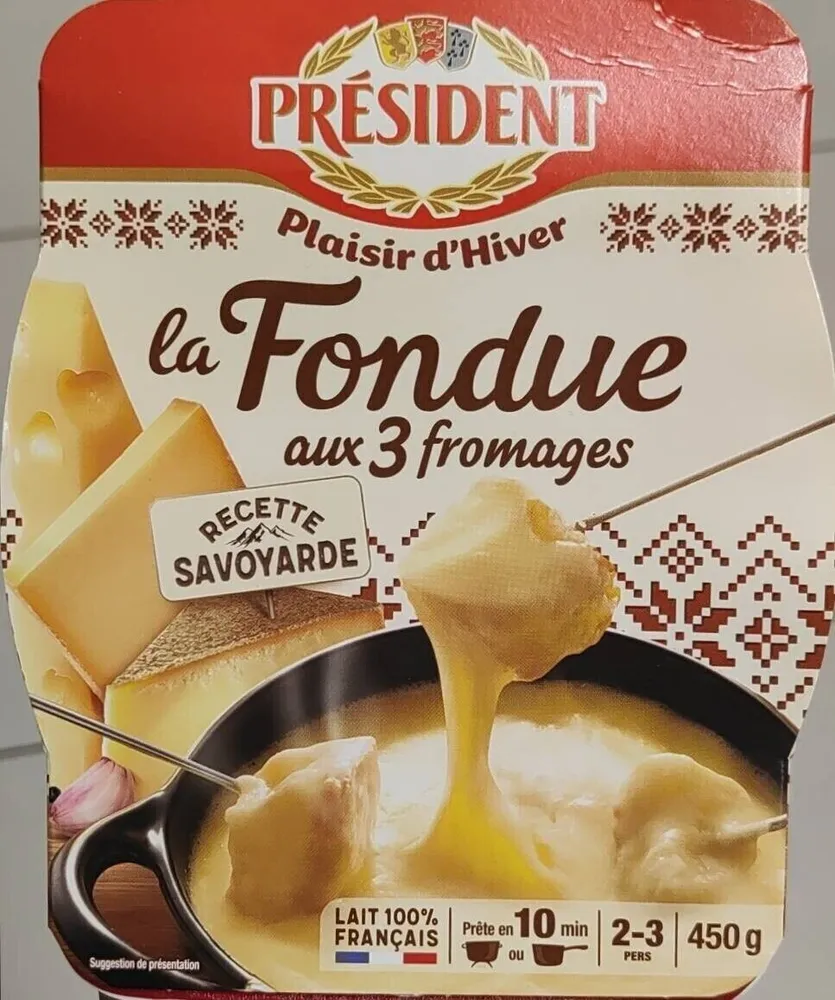 La fondue aux 3 fromages recette savoyarge