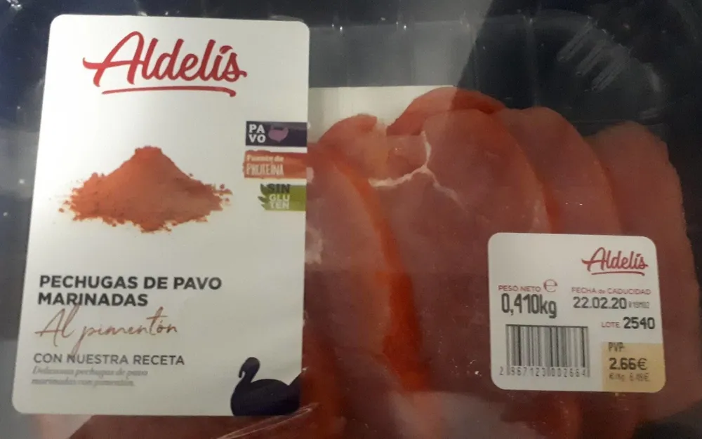 Pechugas De Pavo Marinadas Al pimentón