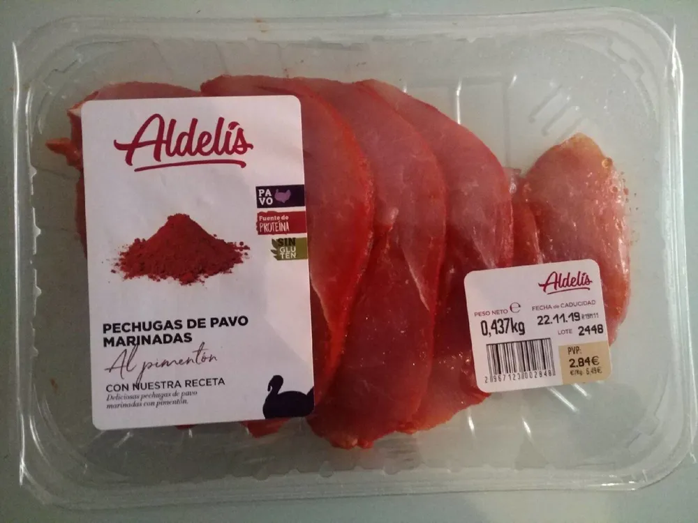 Pechugas de Pavo Marinadas