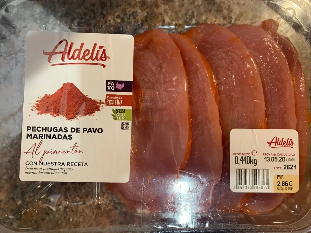 Pechugas De Pavo Marinadas