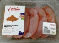 Aldelis pechugas de pavo marinadas