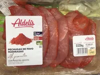 Pechugas de pavo marinadas