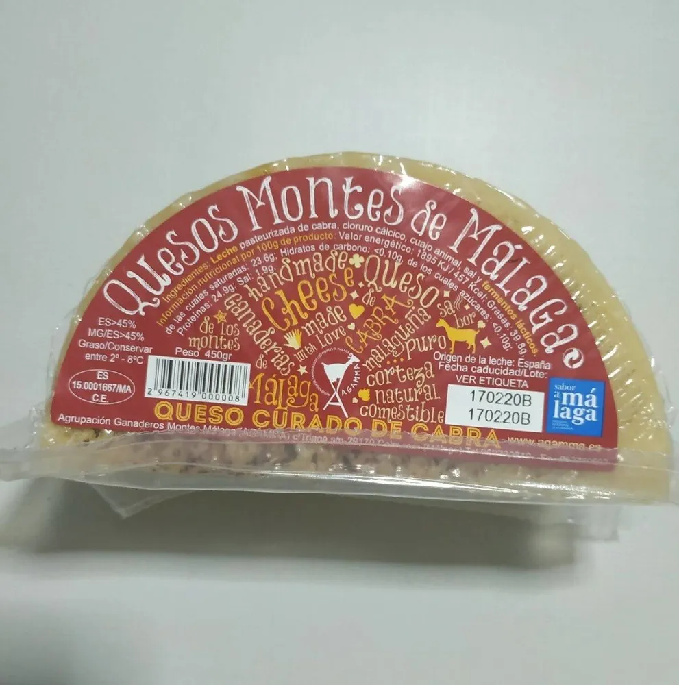 Queso curado de cabra