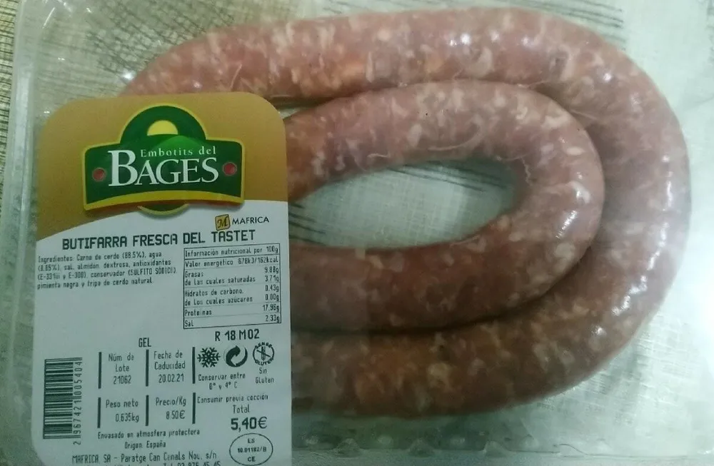 Butifarra fresca