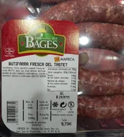 Butifarra fresca del tastet
