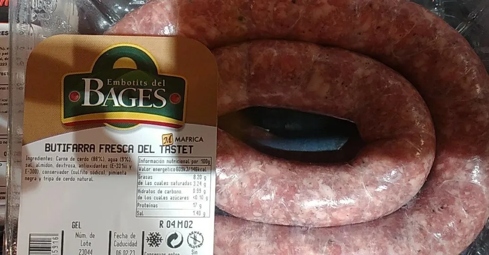 Butifarra fresca del tastet