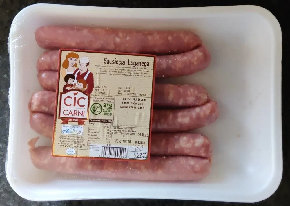 Salsiccia Luganega
