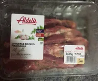 Chuletas de pavo marinadas