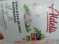Chuletas de pavo marinadas