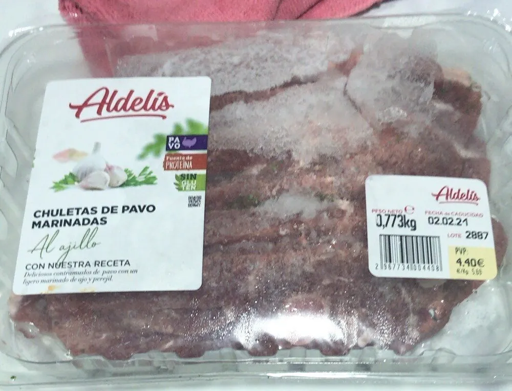 Chuletas de Pavo