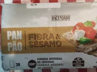 Pan fibra y sesamo