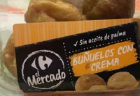 Buñuelos con crema