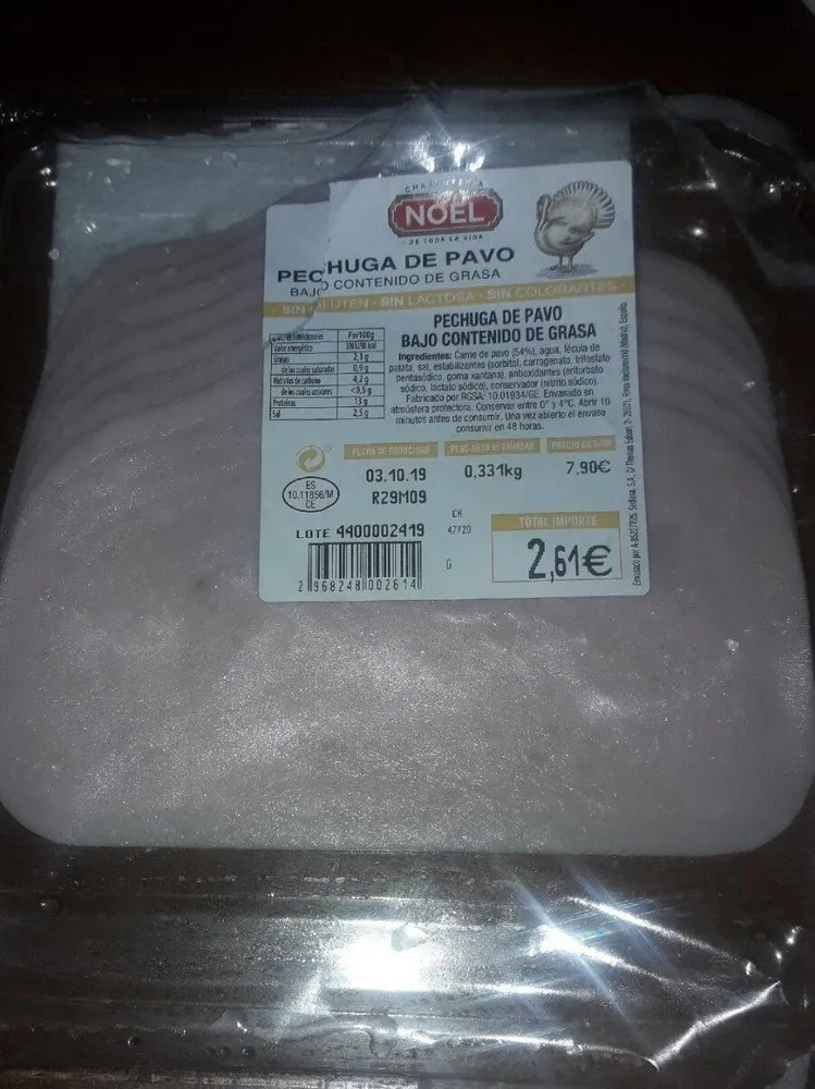 Pechuga de pavo Noel