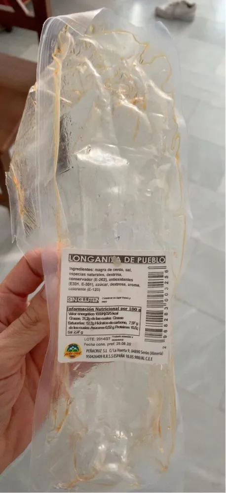 Longaniza de pueblo