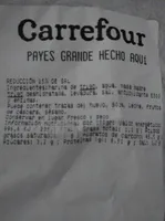 Pan payés grande