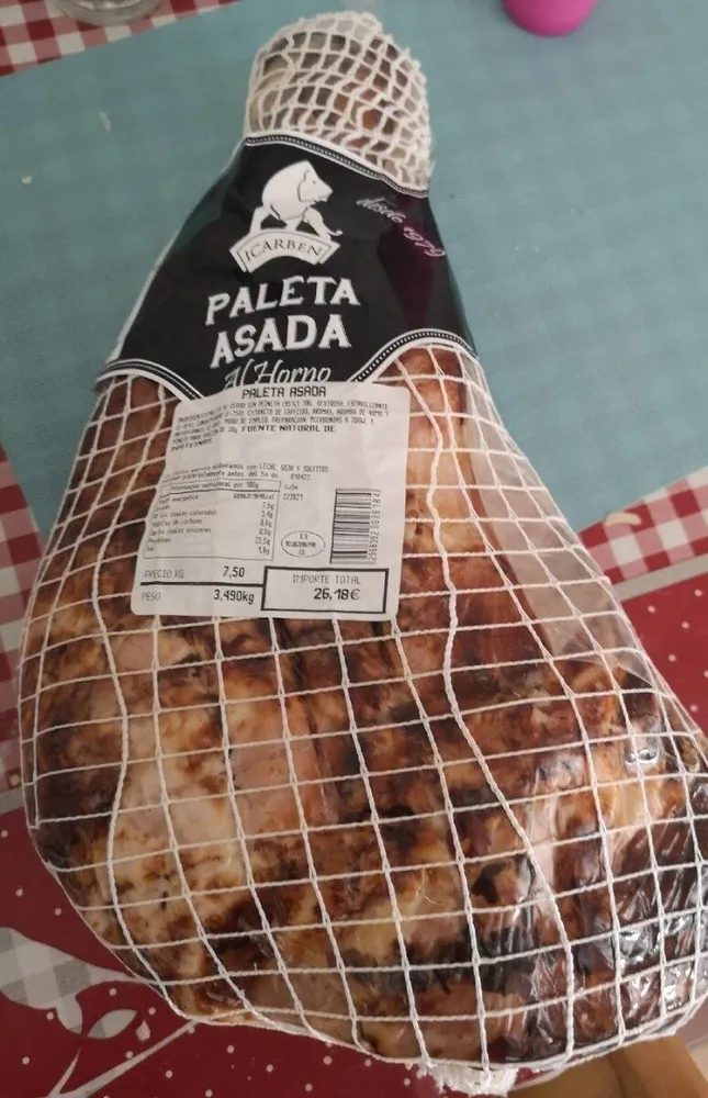 PALETA ASADA AL HORNO