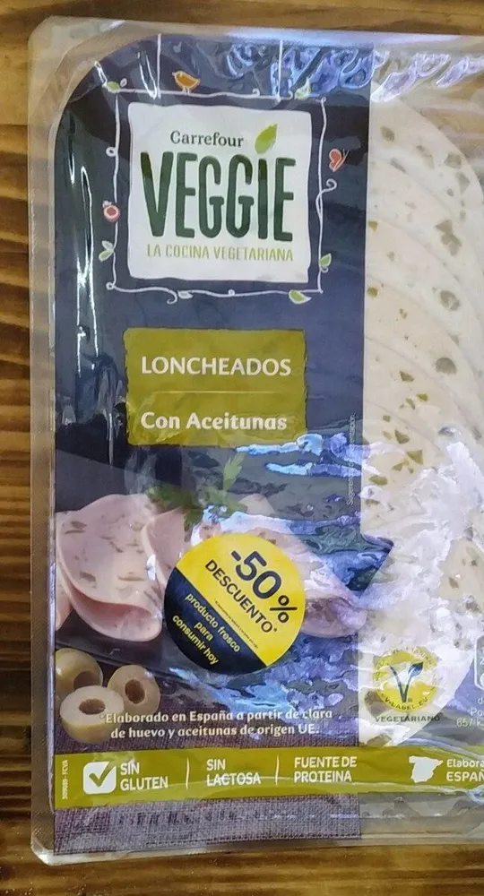 Loncheados con aceitunas