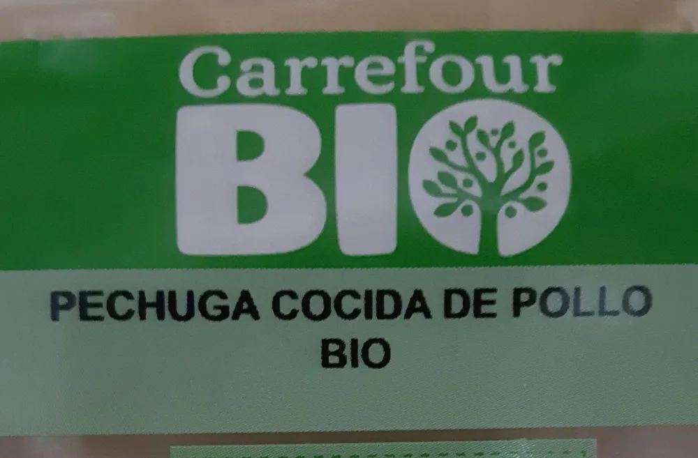Pechuga cocida de pollo BIO