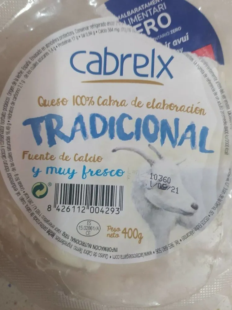 Queso 100% cabra de elaboración tradicional