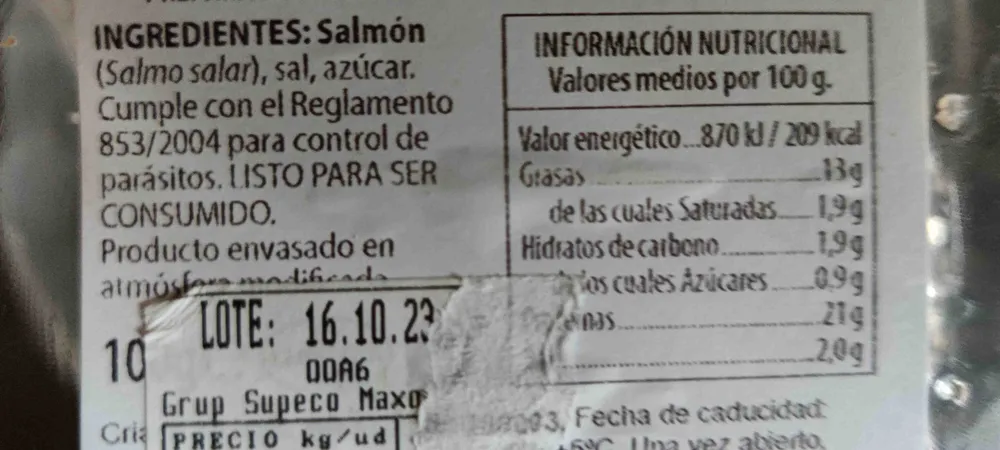 Tartar salmon