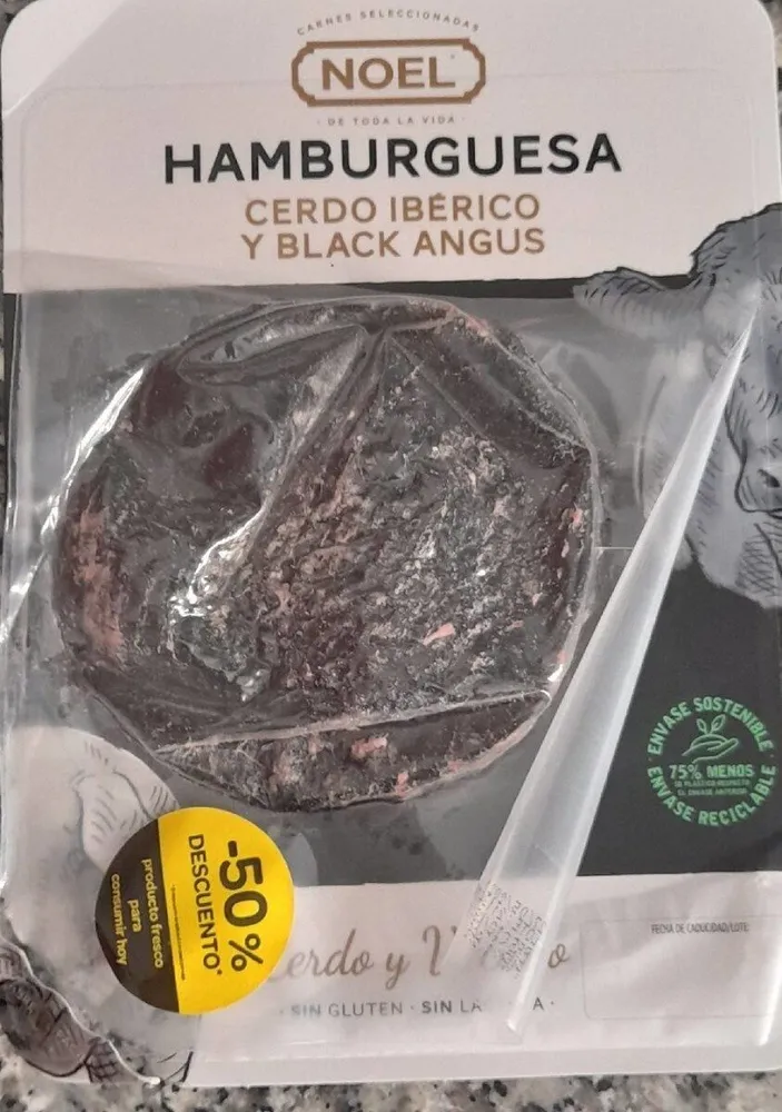 Hamburguesa Cerdo Ibérico Angus