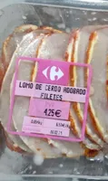 Lomo de cerdo adobado filetes
