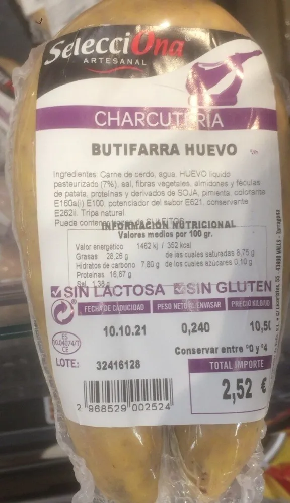 Butifarra huevo
