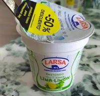 Yogur Larsa.sabor lima limón