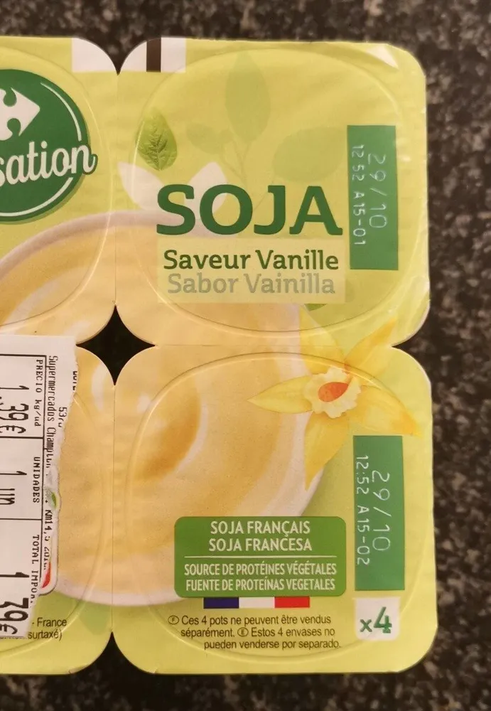 Soja Saveur vanille