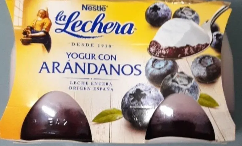 Yogur con Arándanos