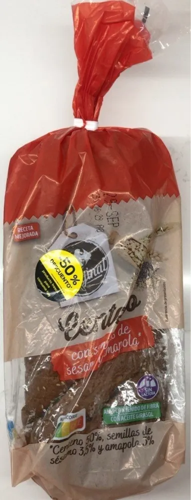 Pan centeno con semillas de sesamo y amapola