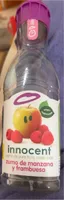 Zumo de manzana y frambuesa