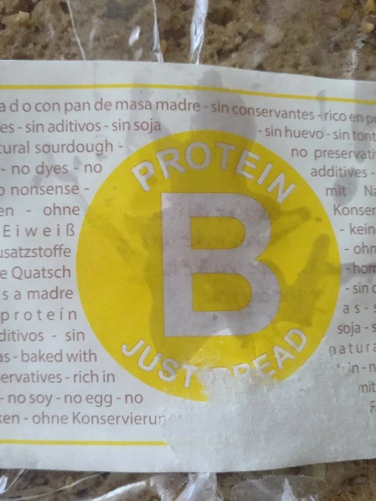 Pan de proteínas