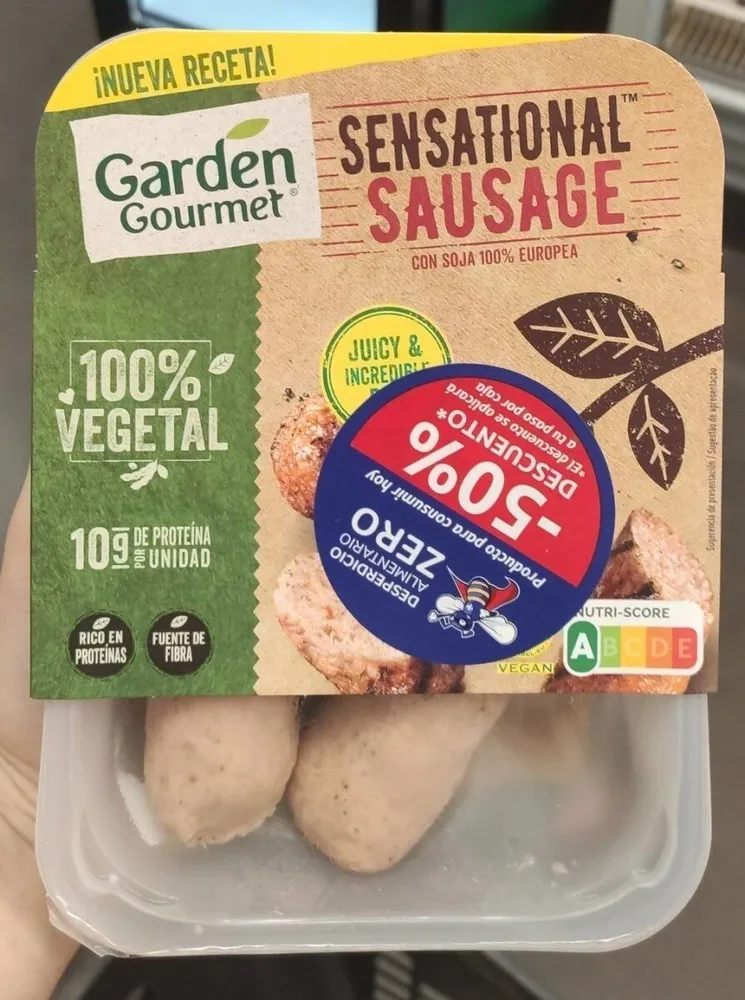 Salchichas veganas