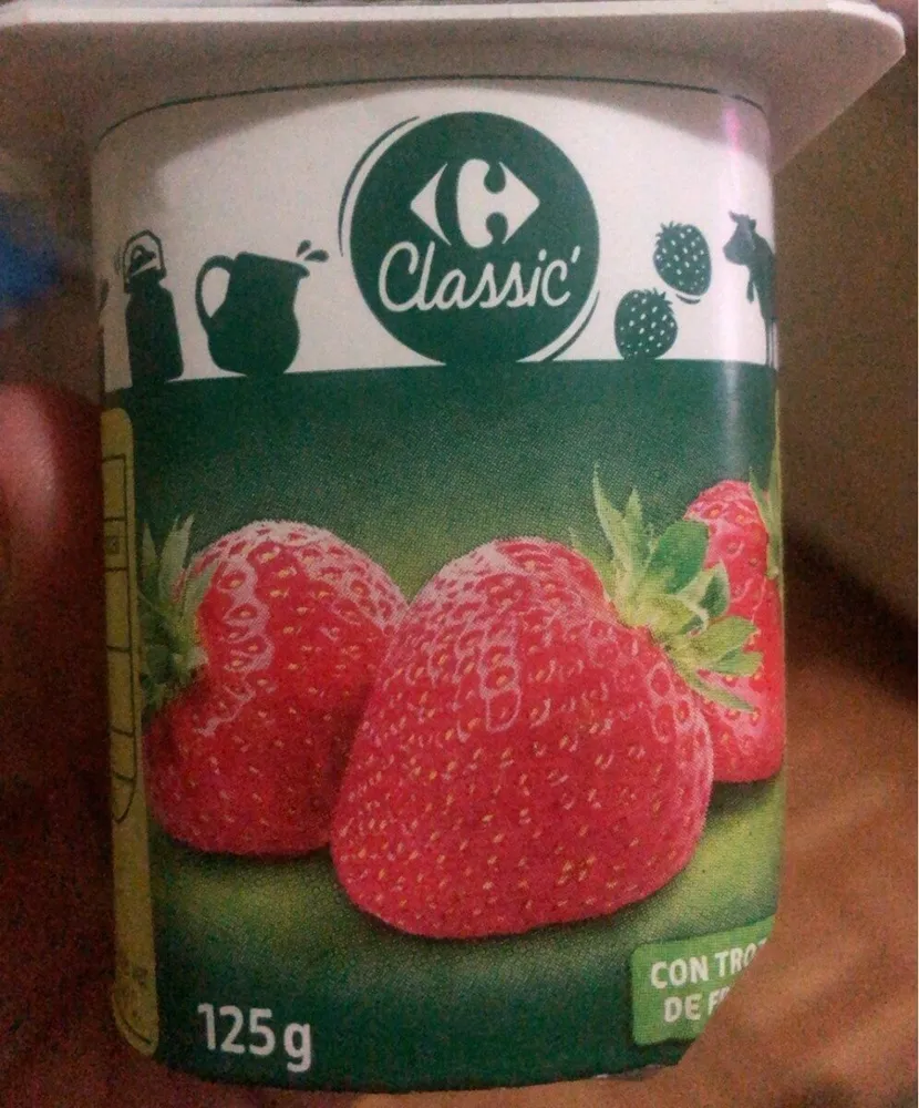 Yogurt fresa
