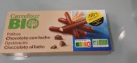 Palitos chocolate con leche