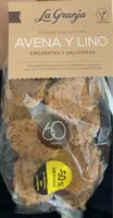 Galletas ecologicas avena y lino