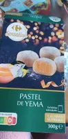 Pastel de yema
