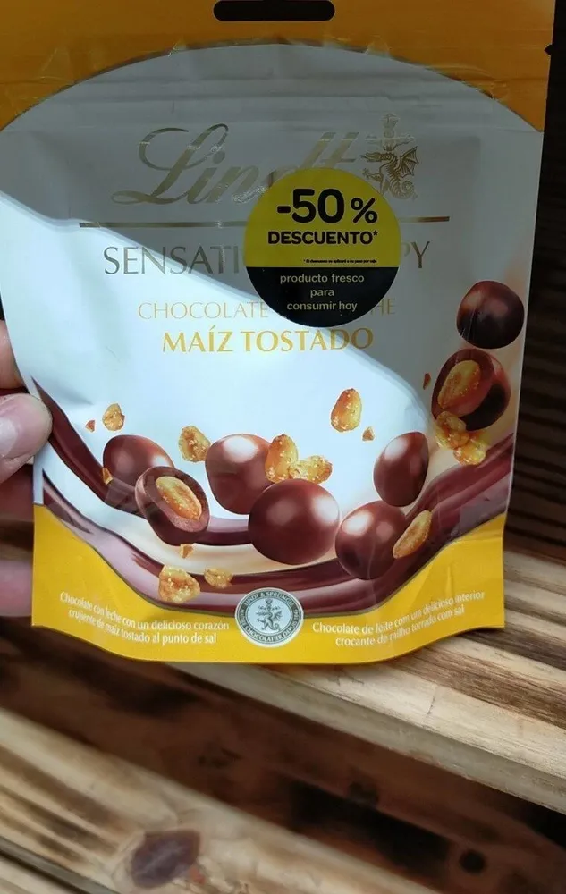Chocolate con leche Maíz tostado