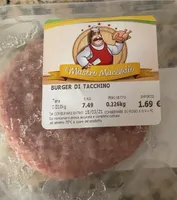 Burger di tacchino