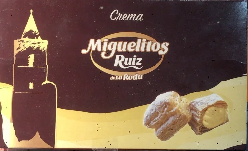 Miguelitos de crema