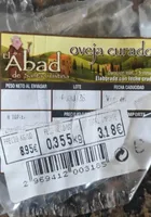 Queso oveja abad
