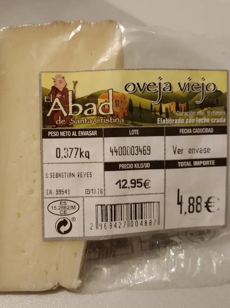 Queso de oveja viejo