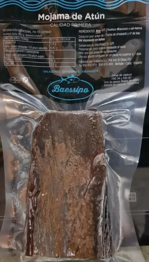 Mojama de atún