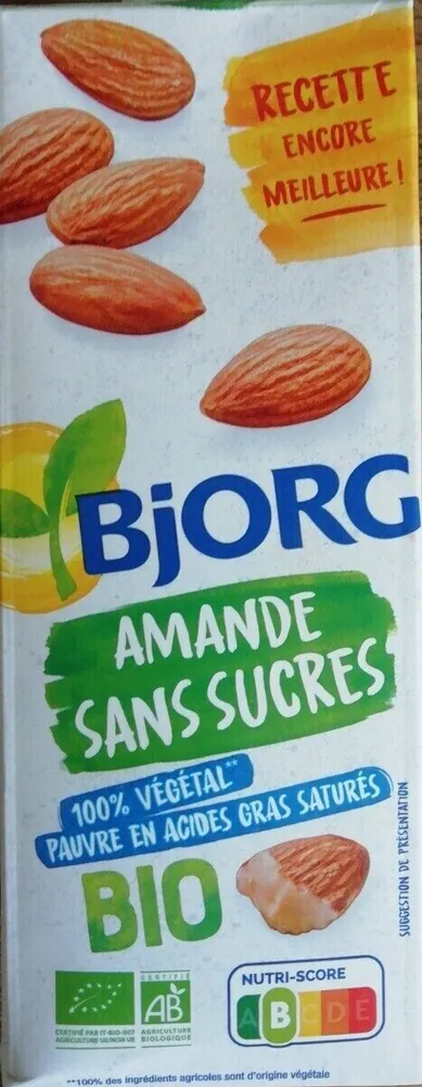 Amande sans sucre