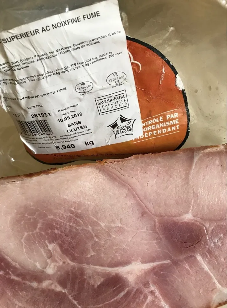 Jambon Cuit Superieur AC NoixFine Fume