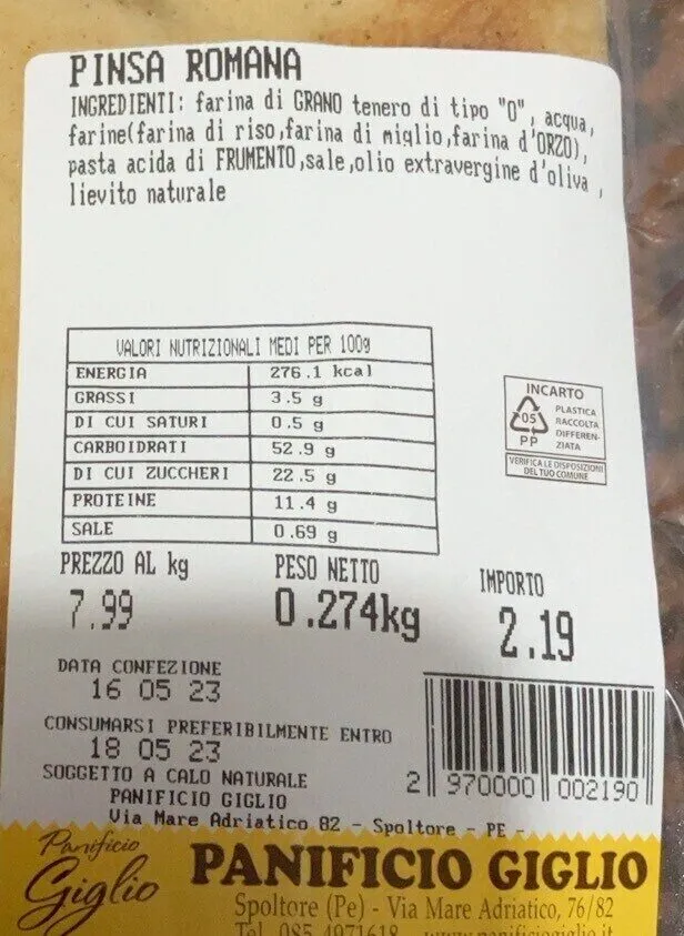 Pinsa Romana