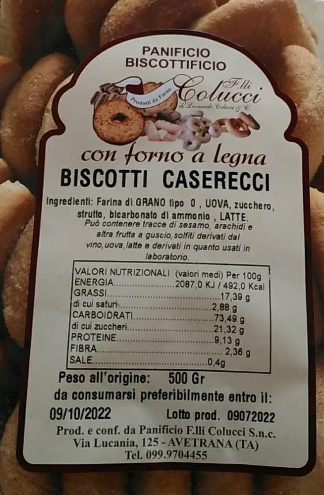 Biscotti Caserecci